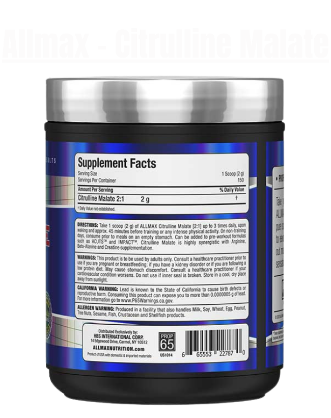 Allmax - L-Citrulline Malate