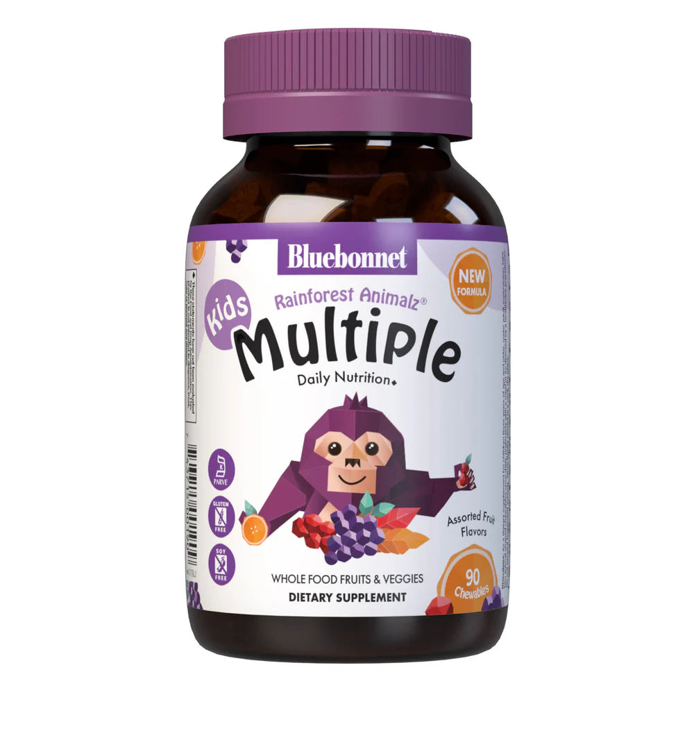 Bluebonnet Rainforest Animalz Mutivitamin For Kids - Exalted Nutrition