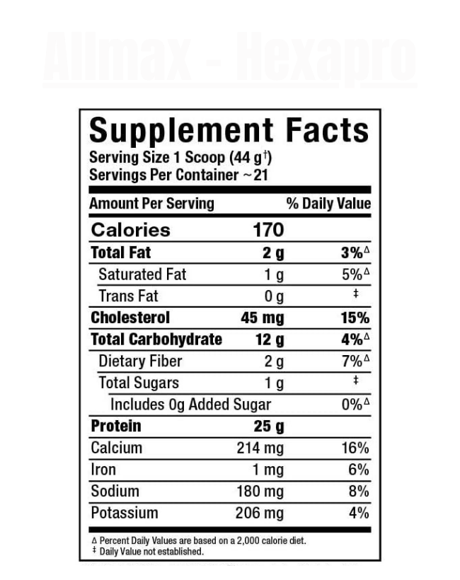 Allmax - Hexapro Protein