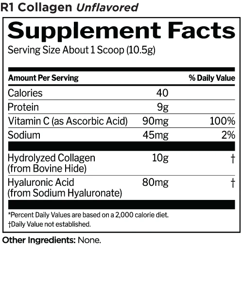 Rule 1 Collagen 25 Servings Unflavored (SALE)