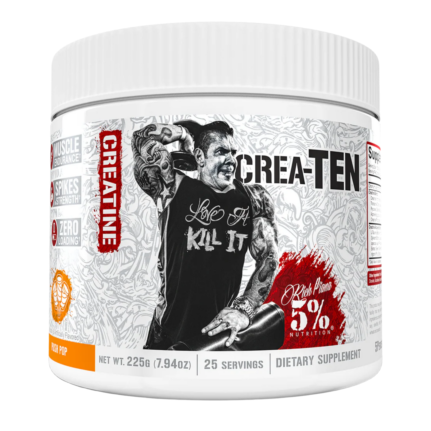 5% Nutrition – Crea-TEN-Push Pop