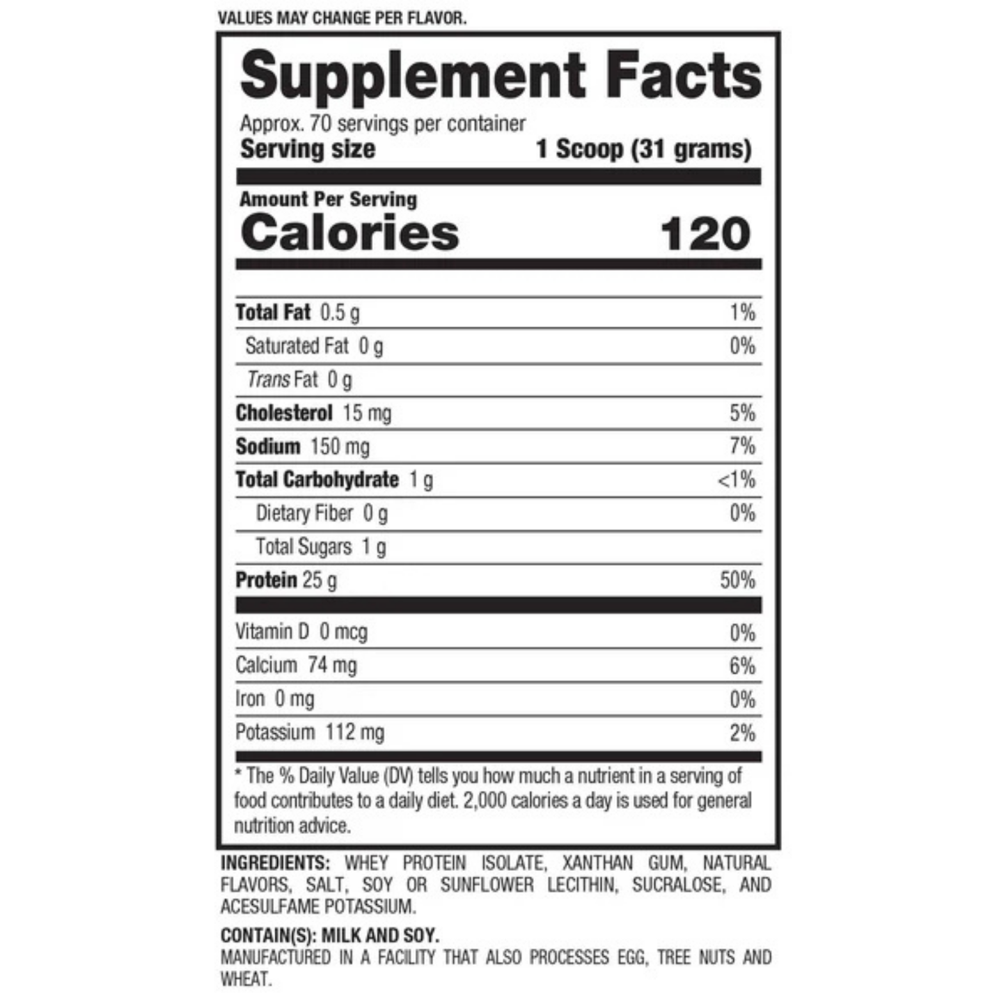 BPI Sports - ISO HD Protein-