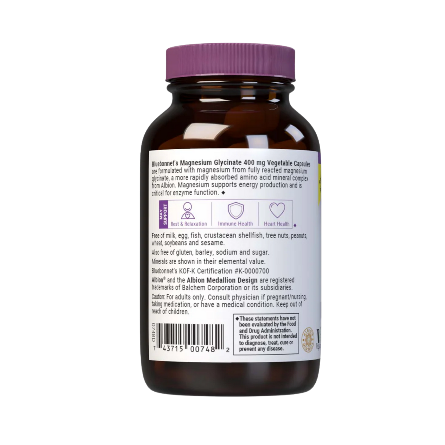 Bluebonnet - Magnesium Glycinate-