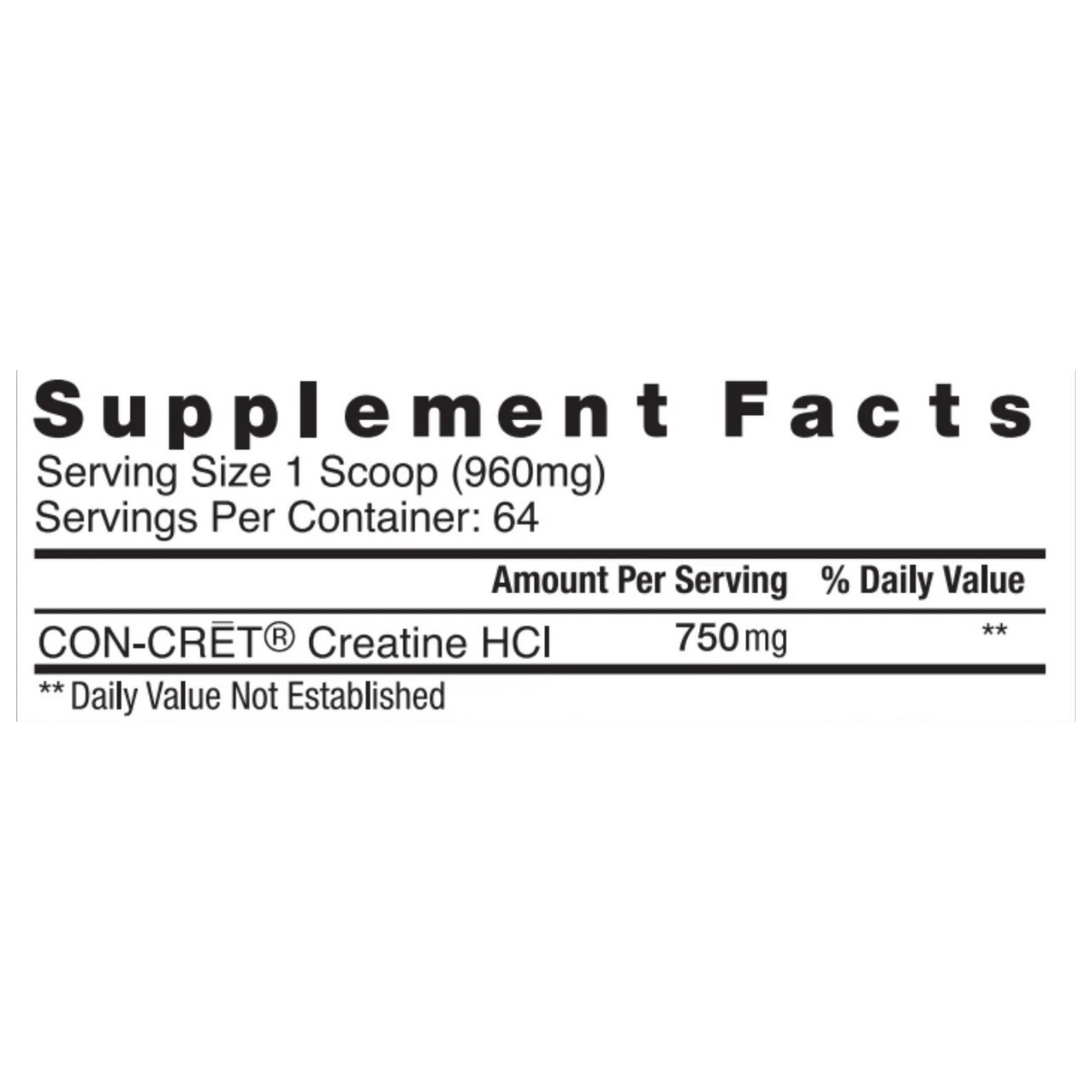 Con-Cret Creatine-