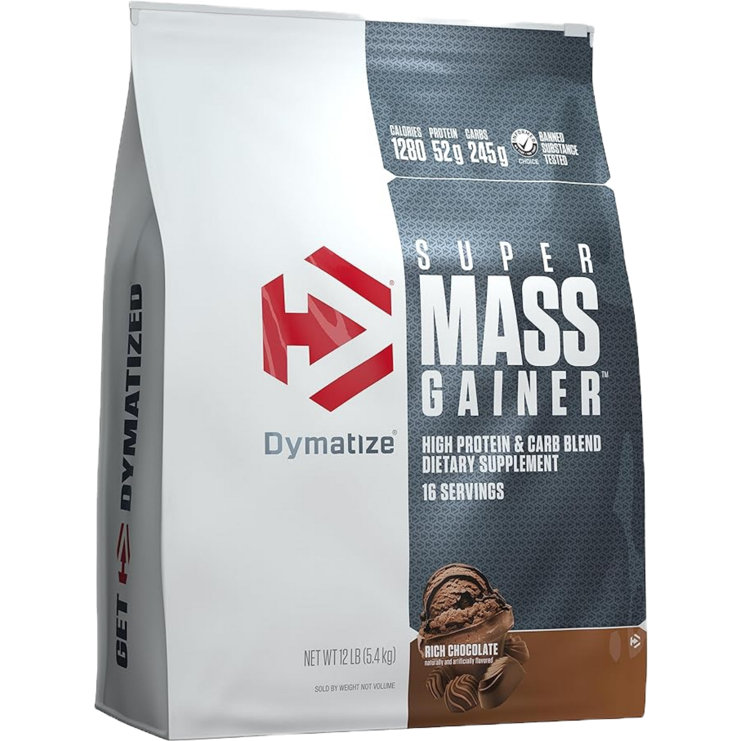 Dymatize - Super Mass Gainer-12lb / Chocolate