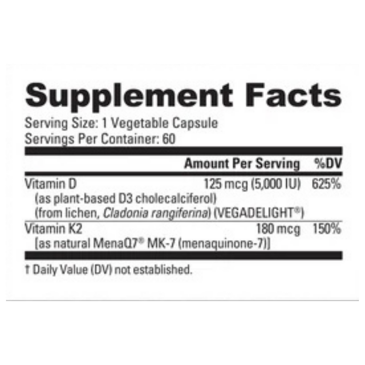 Nutrabio D3 & K2-