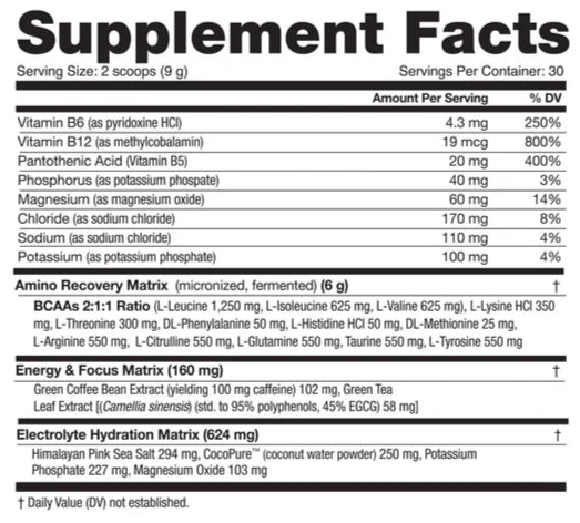 Nutrabio Amino kick Amino Acids Exalted Nutrition
