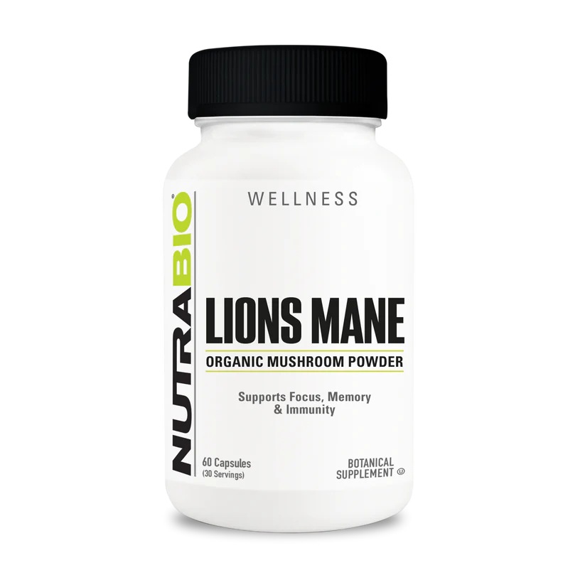 Nutrabio Lions Mane - Exalted Nutrition