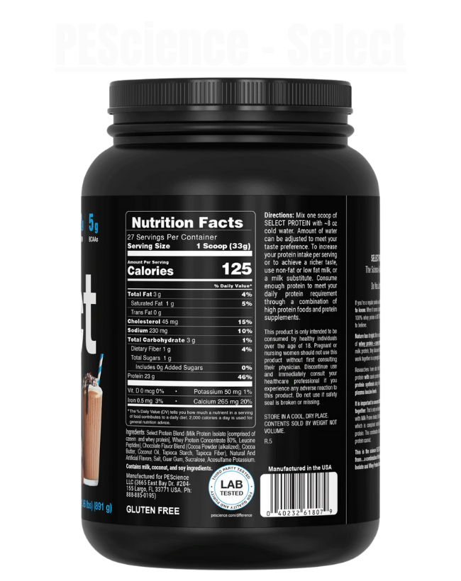 PEScience - Select Protein Protein Exalted Nutrition