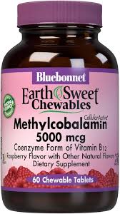 Bluebonnet Methylcobclamin 5000mcg 60 Serv - Exalted Nutrition