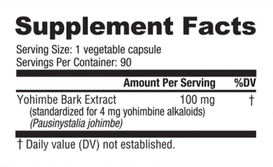 Nutrabio Yohimbe image 1