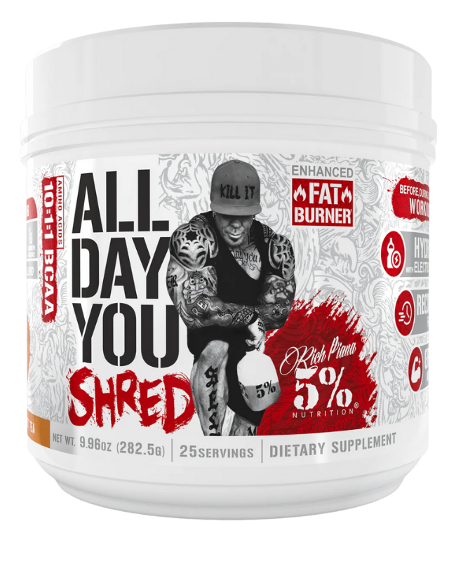 5% Nutrition - All Day You Shred - Exalted Nutrition