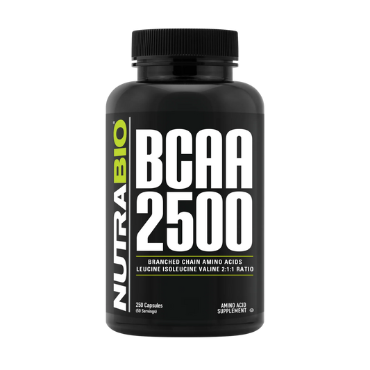 Nutrabio BCAA 2500 Capsules