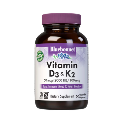 Bluebonnet - Vitamin D3 K2
