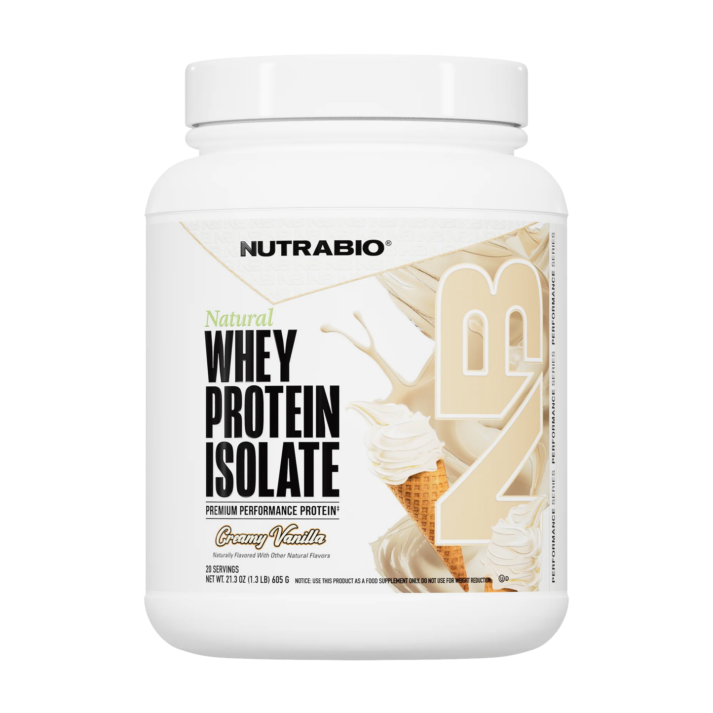 Nutrabio - Natural Whey Protein Isolate