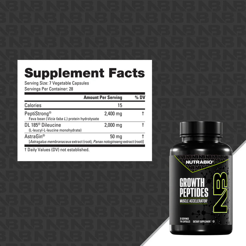 Nutrabio - Growth Peptides - Exalted Nutrition