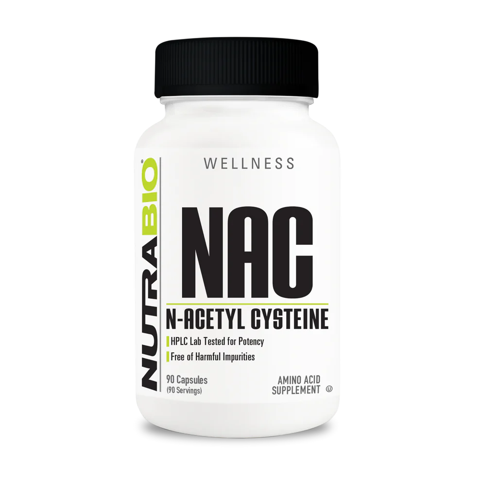 Nutrabio NAC Capsules (600mg) - Exalted Nutrition