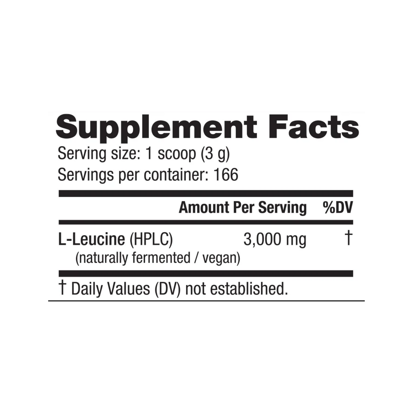 Nutrabio Leucine Powder
