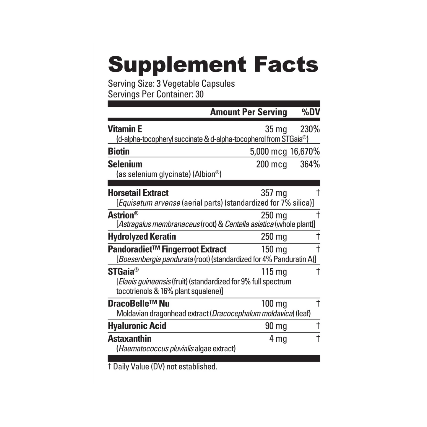 Nutrabio Hair Skin Nails