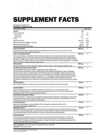 AD Life - AD1 Greens - Exalted Nutrition