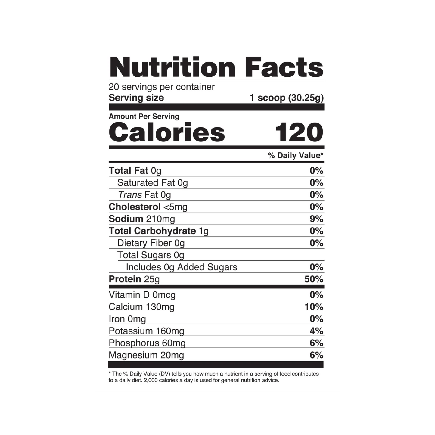 Nutrabio - Natural Whey Protein Isolate