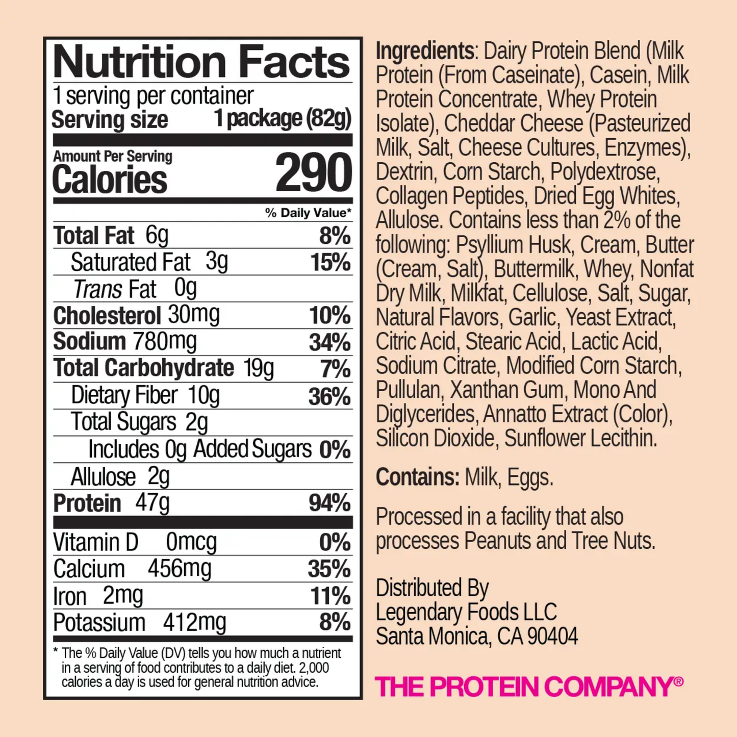 Legendary - Protein Mac and Cheese 6 pack