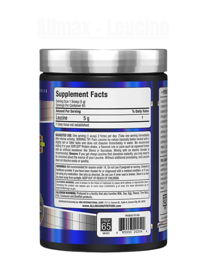 Allmax - Leucine - Exalted Nutrition
