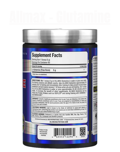 Allmax - Glutamine - Exalted Nutrition