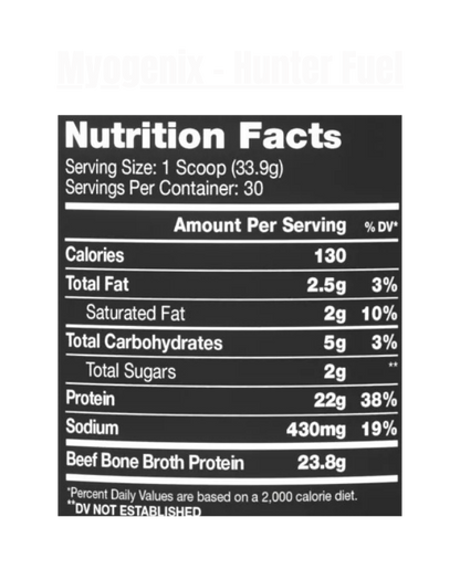 Myogenix - Hunter Fuel