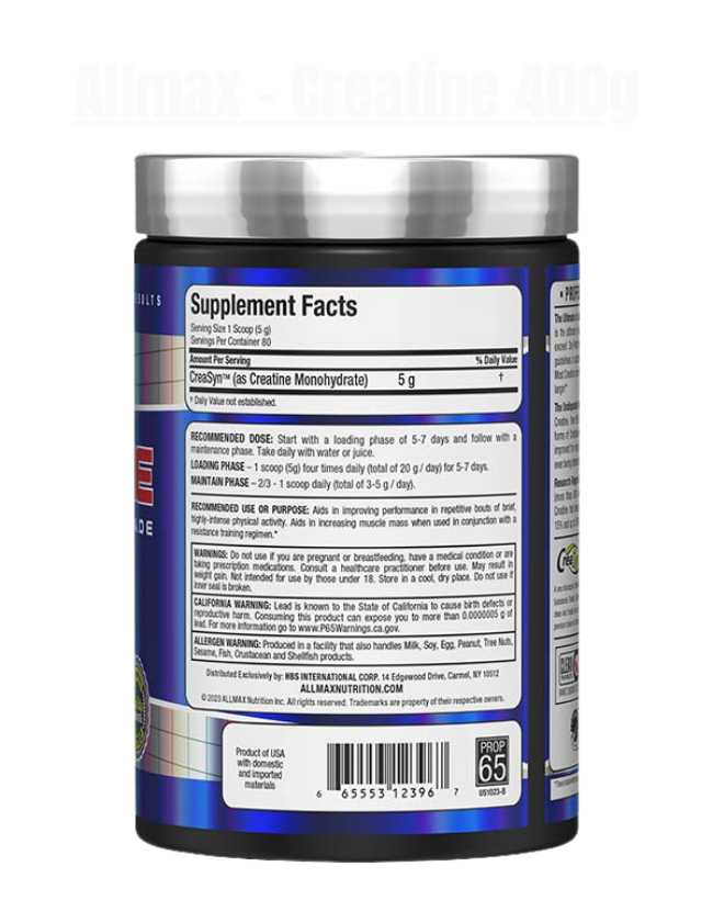 Allmax - Creatine Monohydrate - Exalted Nutrition