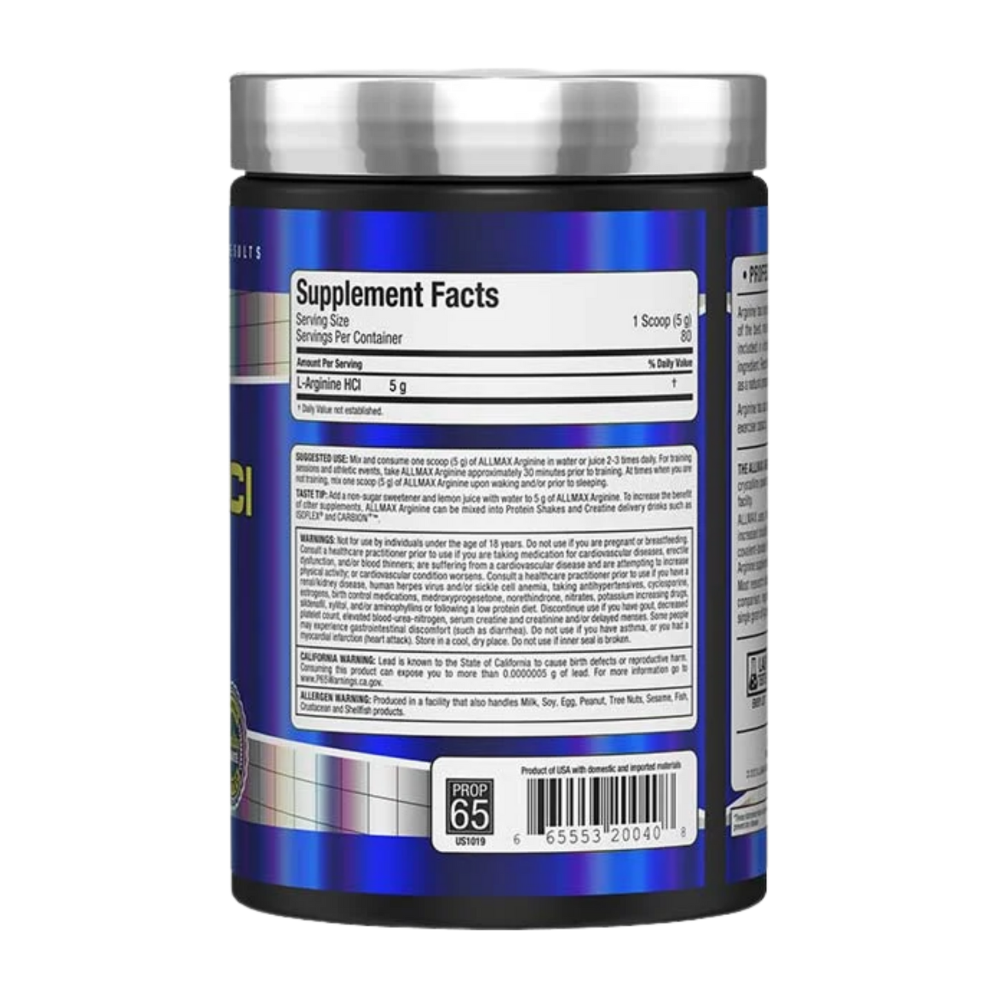 Allmax - Arginine Powder (400g)