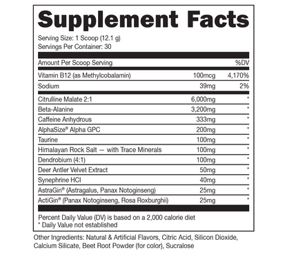 Woke AF Pre Workout image 1
