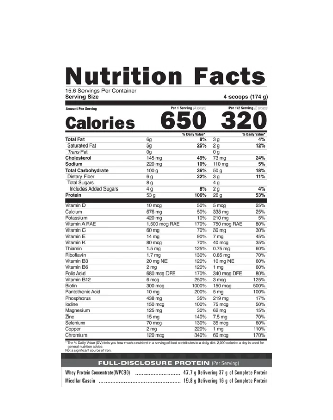 Nutrabio - Extreme Mass