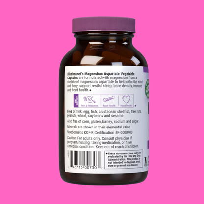 Bluebonnet – Magnesium Aspartate