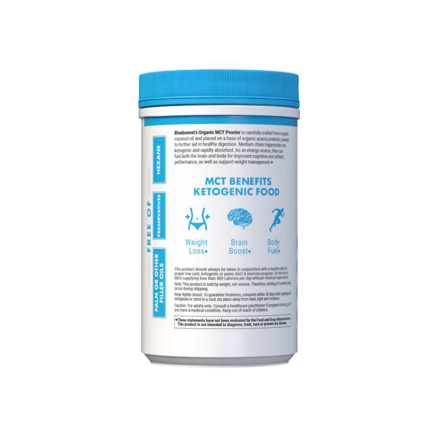 Bluebonnet – Organic MCT Powder