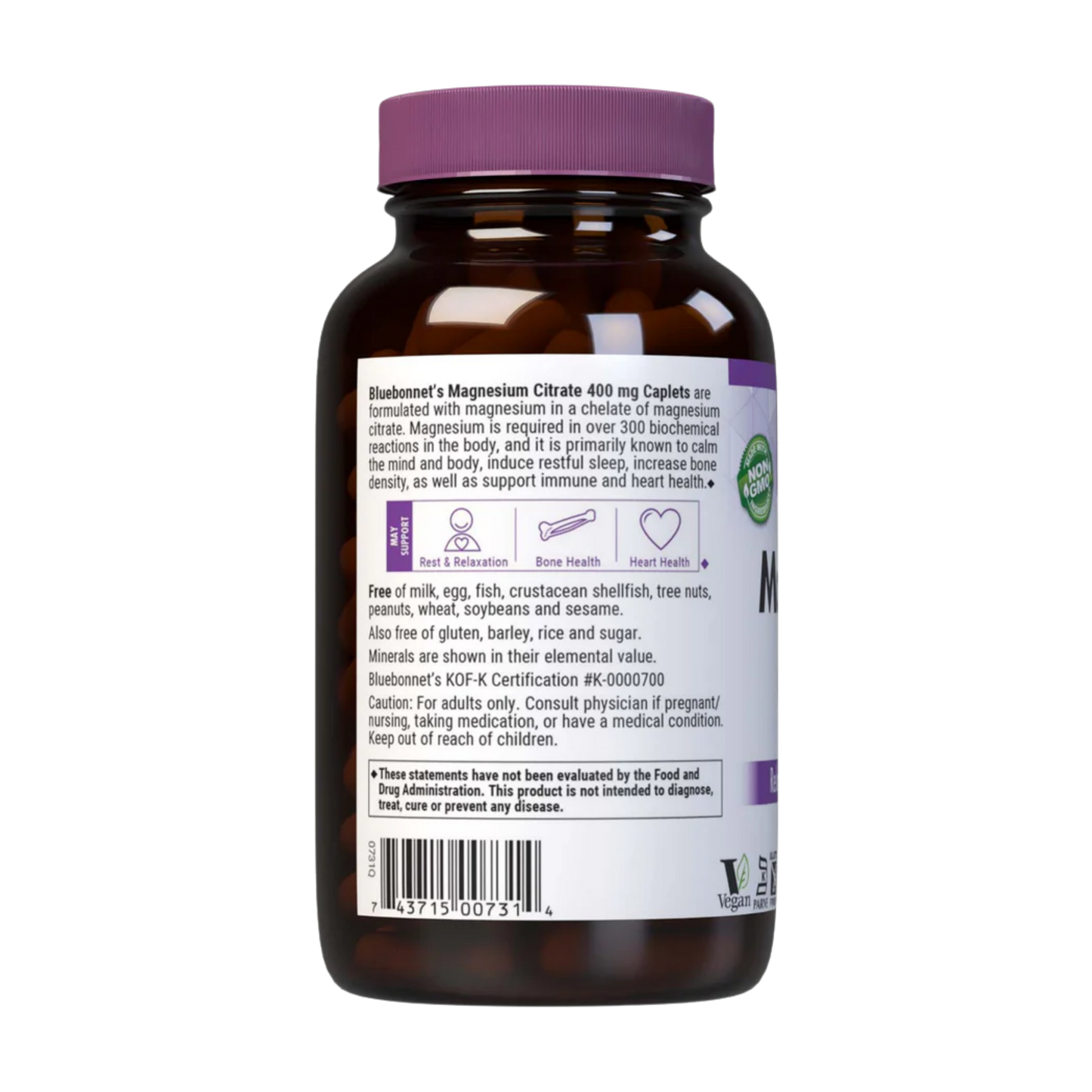 Bluebonnet – Magnesium Citrate