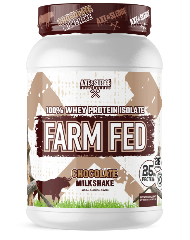 Axe & Sledge - Farm Fed Whey Protein Isolate - Exalted Nutrition