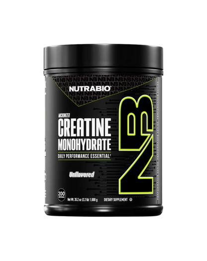 Nutrabio - Unflavored Creatine Monohydrate