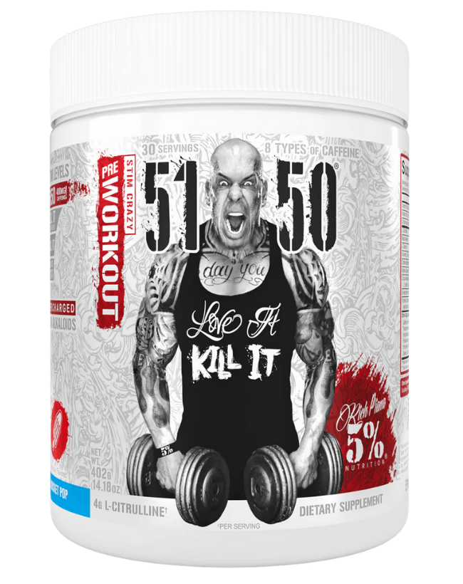 5% Nutrition - 51 50 Pre Workout - Exalted Nutrition