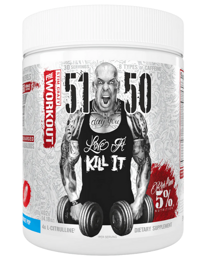 5% Nutrition - 51 50 Pre Workout - Exalted Nutrition
