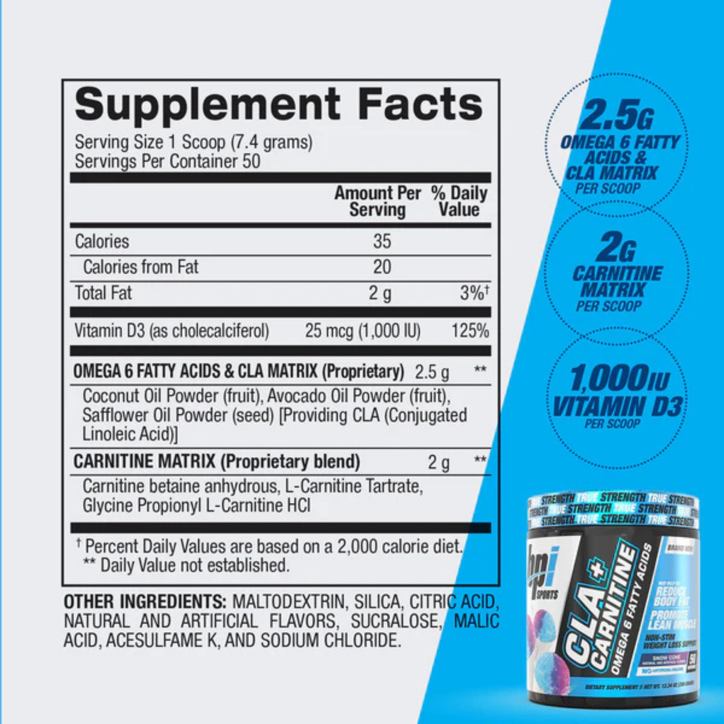 BPI Sports CLA+ Carnitine