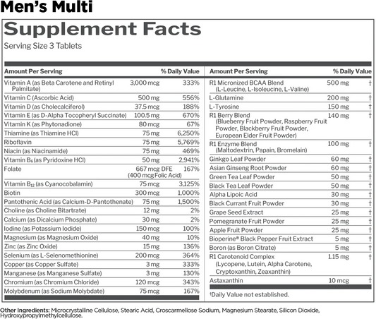 Rule 1 Multivitamin image 1