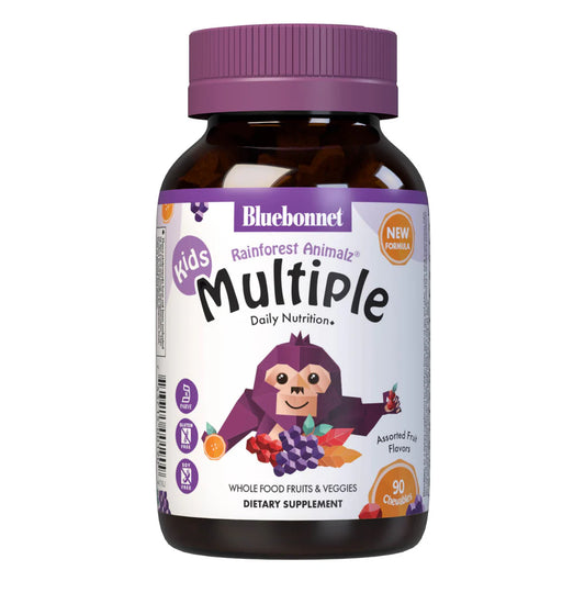 Bluebonnet Rainforest Animalz Mutivitamin For Kids