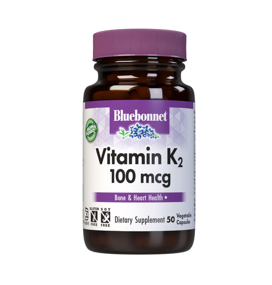 Bluebonnet Vitamin K2 100mcg 50 Serv