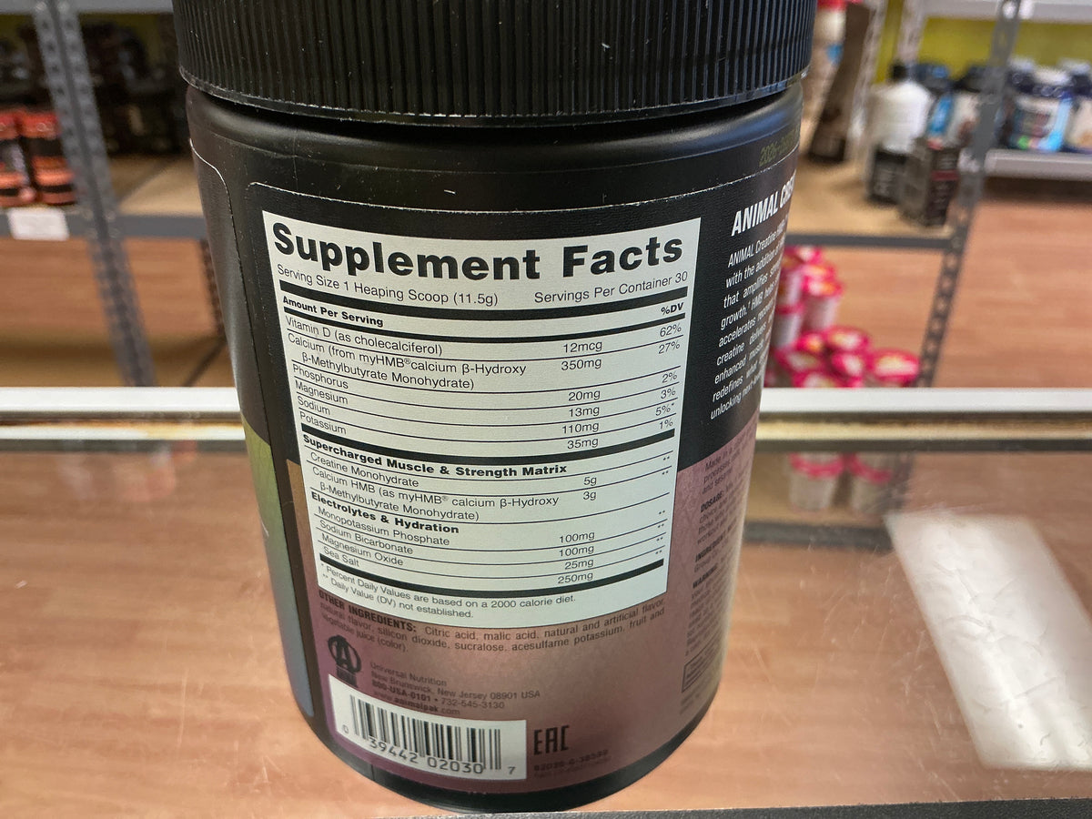 Animal creatine HMB+ smarties 345g