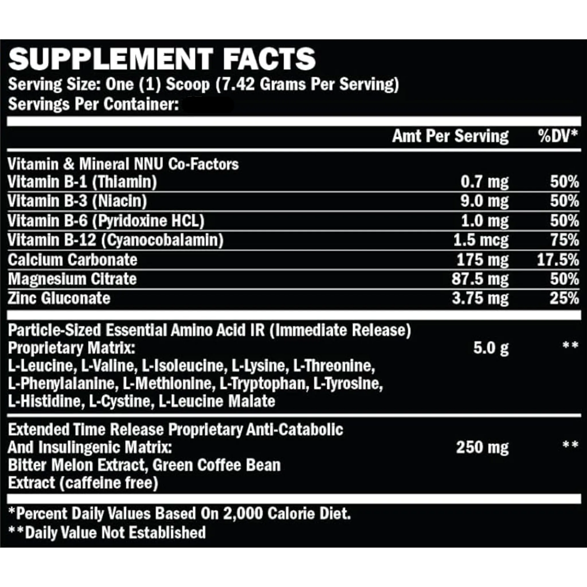 ALR Industries - Humapro Amino Acids Exalted Nutrition