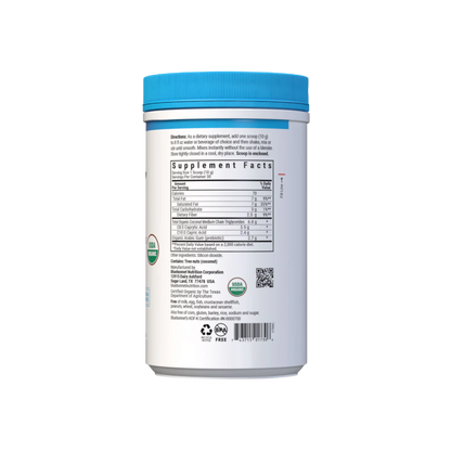 Bluebonnet – Organic MCT Powder