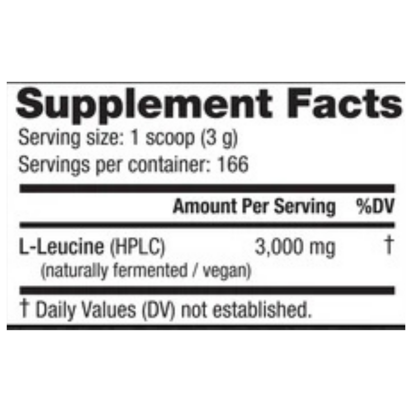 Nutrabio Leucine Powder