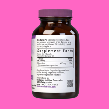 Bluebonnet – Magnesium Aspartate