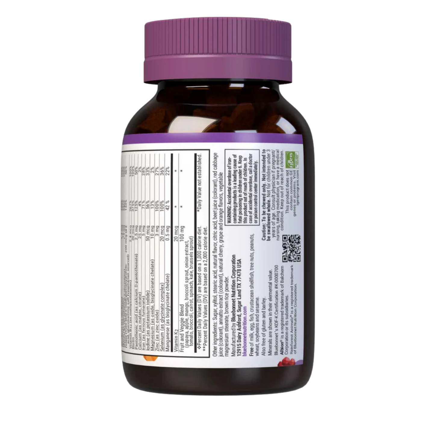 Bluebonnet – Rainforest Animalz Multiple